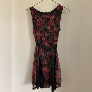 Disney’s Coco XS Red/Black Lace Dress
